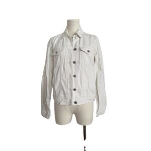 Gap Denim Gap for Good White Denim Jean Jacket - Small/Med